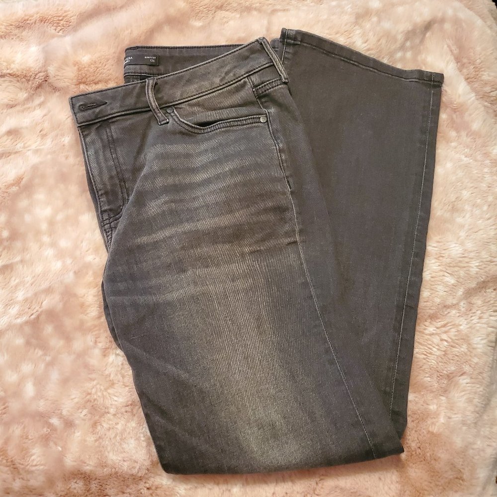 Simply Vera Dark Gray Faded Jeans